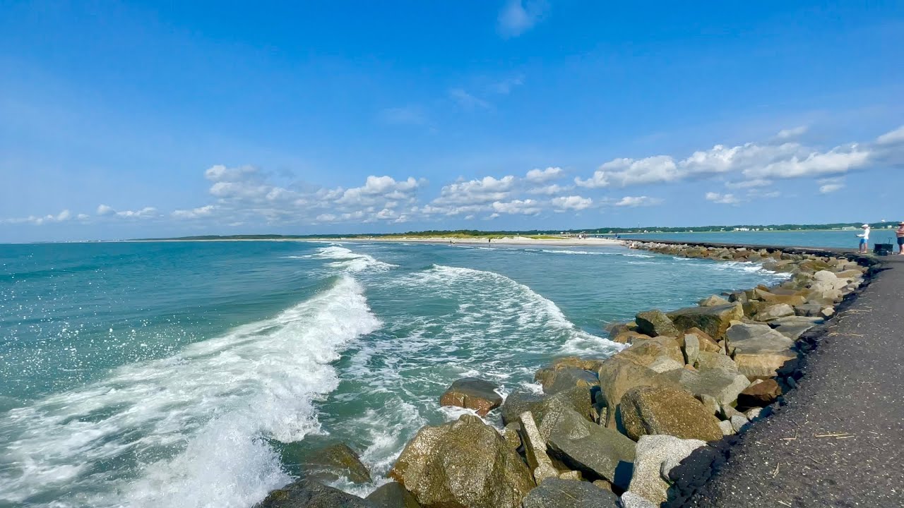 Exploring the Jetty and Beachfront at Huntington Beach State Park - Murrells Inlet, SC