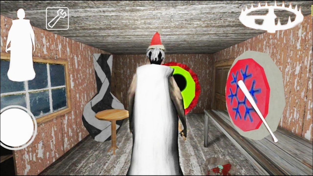 Playing as granny in granny house escape | granny mod menu chapter one