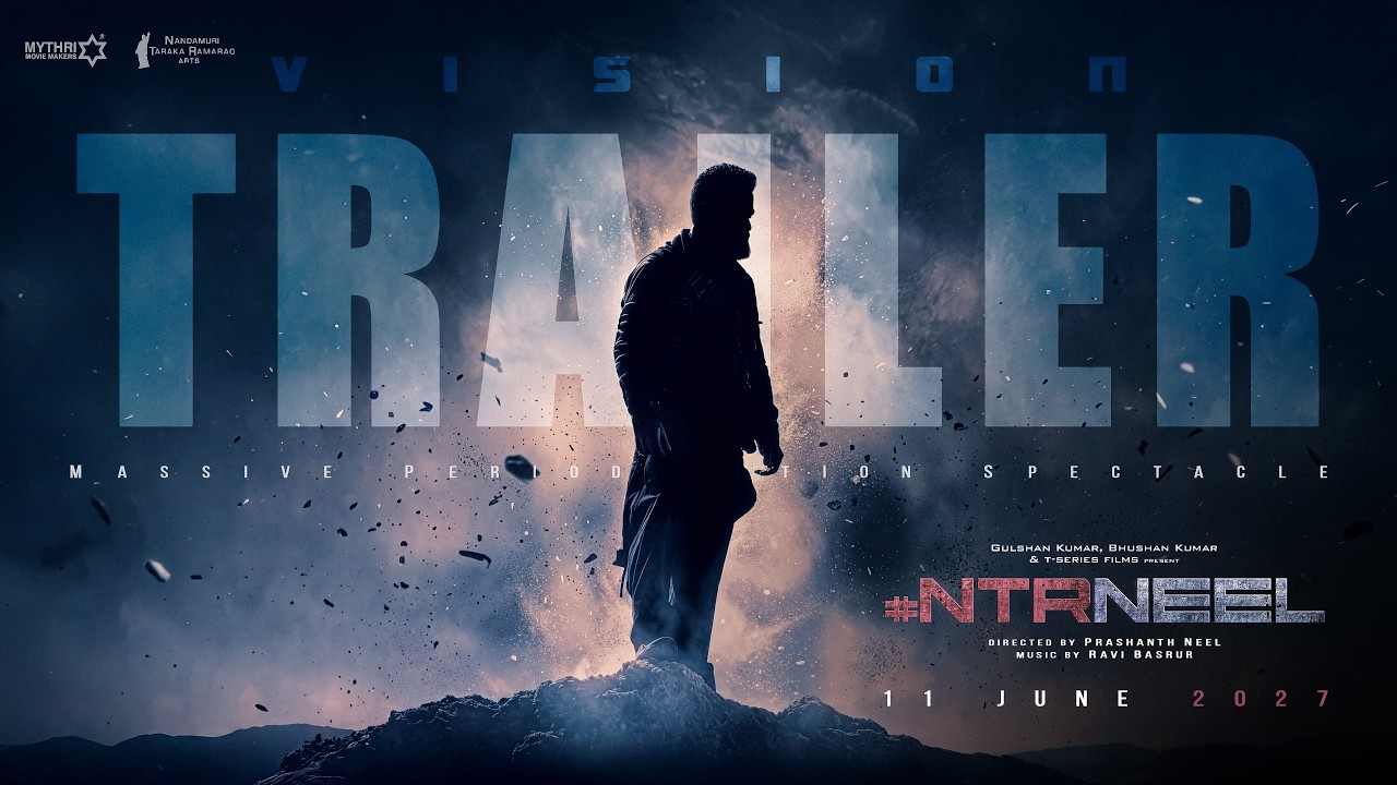 NTRNeel (Dragon) - Vision Trailer | Jr NTR | Rukmini Vasanth | Anil Kapoor | Prashanth Neel