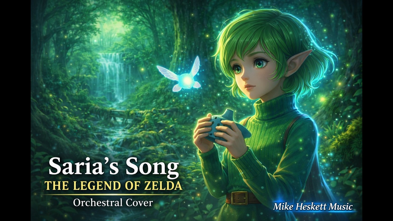 Saria's Song - Cinematic Orchestral Remake / Zelda: Ocarina Of Time
