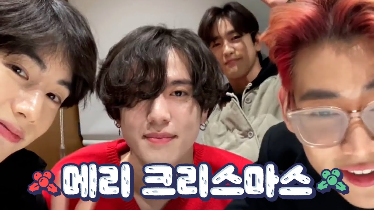 [VLIVE] GOT7 - 갓세븐과 함께하는 캐롤이라니 완전 베리베리 메리메리💚🎄 (GOT7 singing Christmas carols)