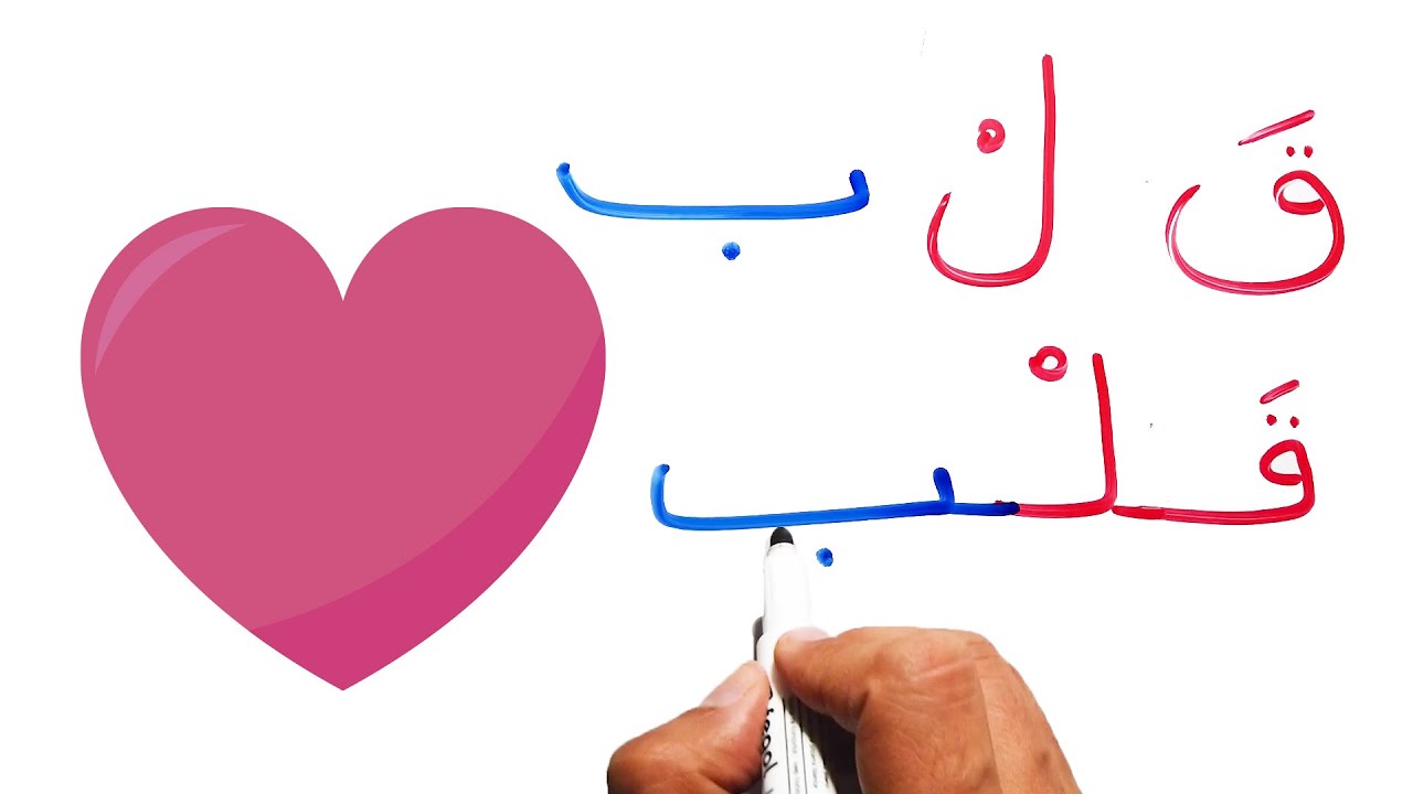 كتابة وقراءة كلمات من الحروف العربية حركة السكون درس الاملاء محو الامية reading Arabic words Sukoon