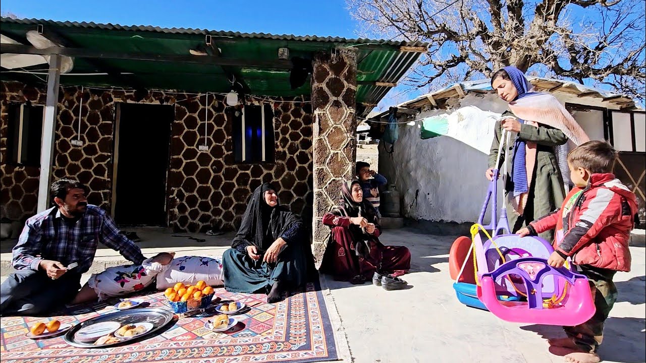rural life.  Nargis returns home and Babak is admitted to the hospital #villagelife