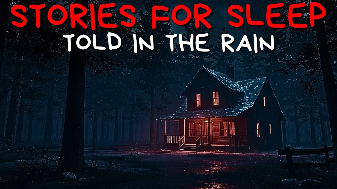 Sharing True Scary Stories to the Sound of Rain | Fall Asleep Quickly | Black Screen Vol. 262