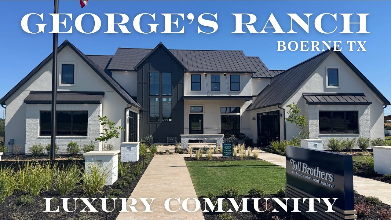 George's Ranch, Toll Brothers Model Home, Boerne Tx