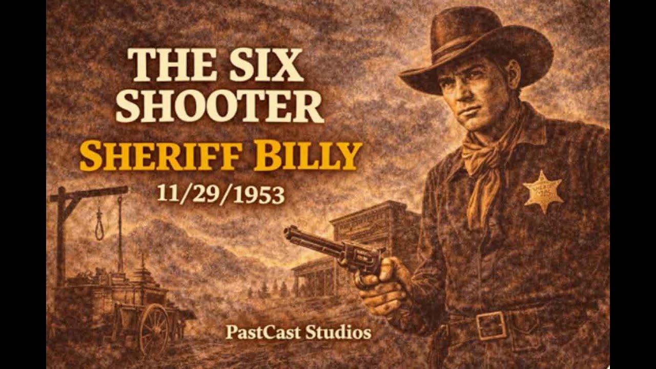 The Six Shooter &ndash; &ldquo;Sheriff Billy&rdquo; 11:29:1953 | James Stewart as Britt Ponset | Classic Old Radi0