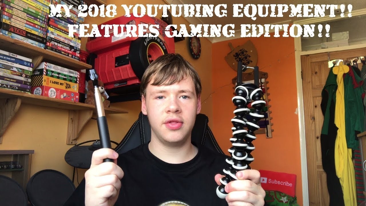 (OLD VIDEO) MY 2018 YOUTUBING EQUIPMENT!! | Features Gaming Edition