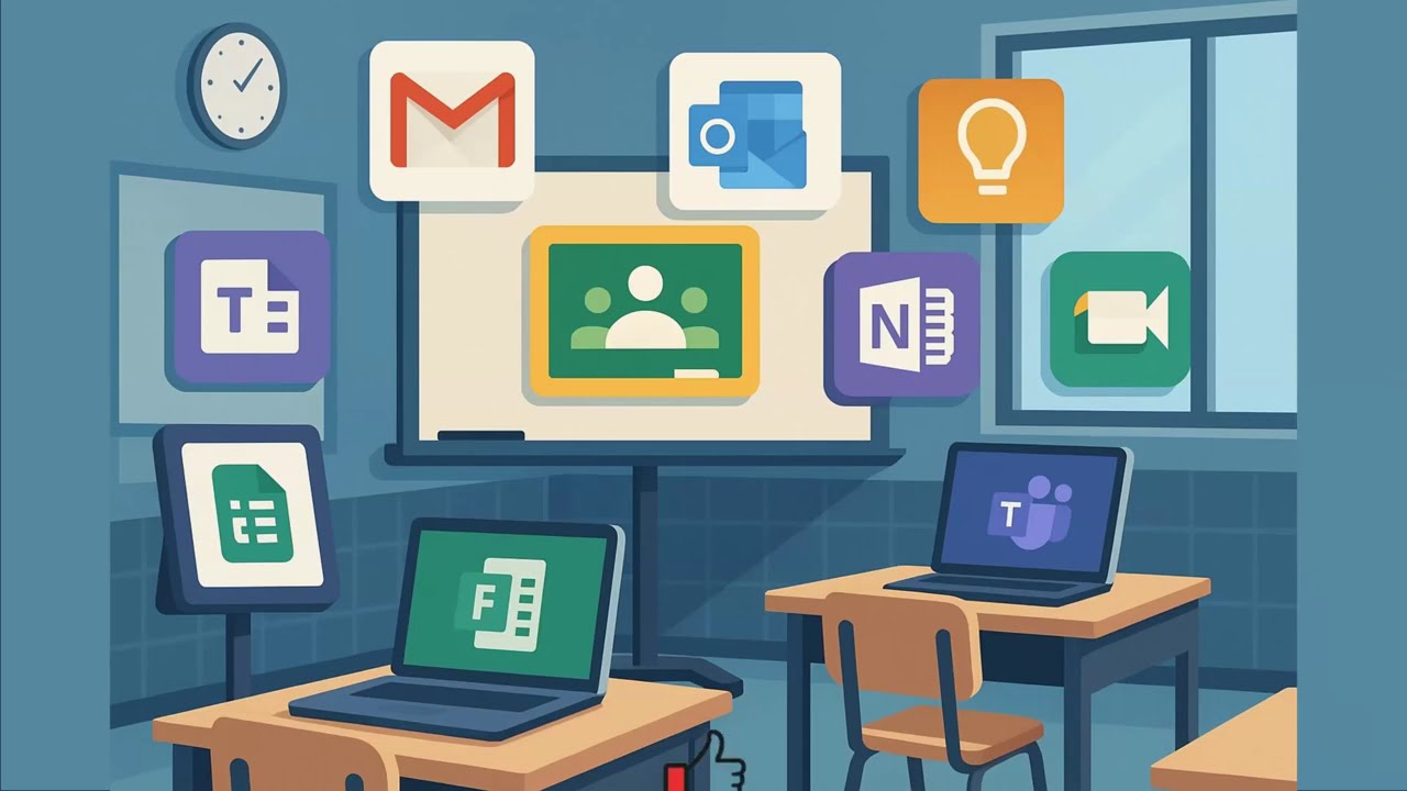 Nuevas estrategias en el aula con las herramientas en la nube de Google y Microsoft