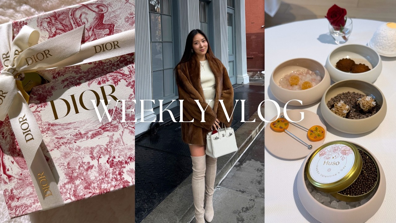 DIOR UNBOXING • VALENTINE'S DAY AT HUSO • AGENT NATEUR HAUL • CATCHING UP WEEKLY VLOG