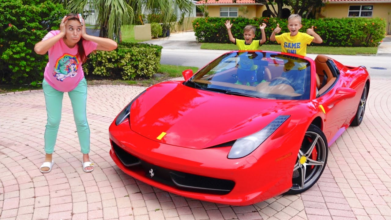 We are in the Car - Kids Story with Vlad and Niki - Funny stories for kids