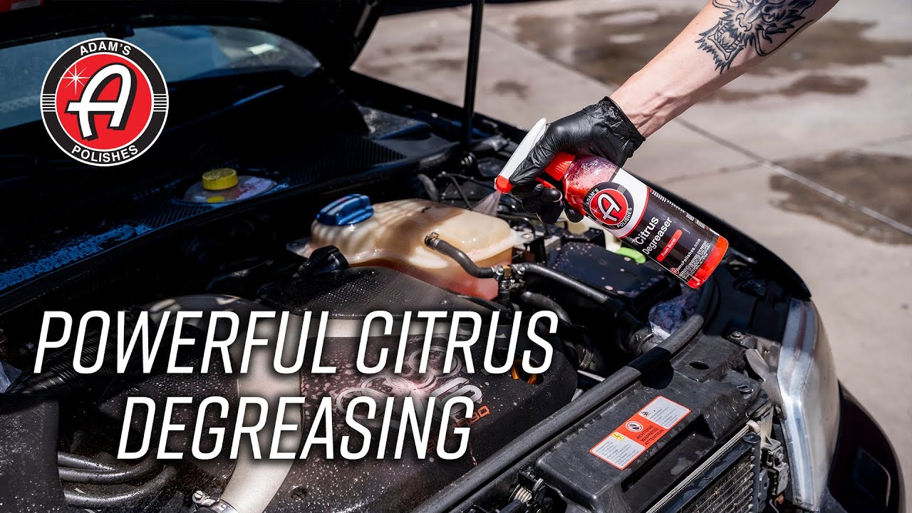 Degreasing Made Easy | Adam's Polishes Citrus Degreaser