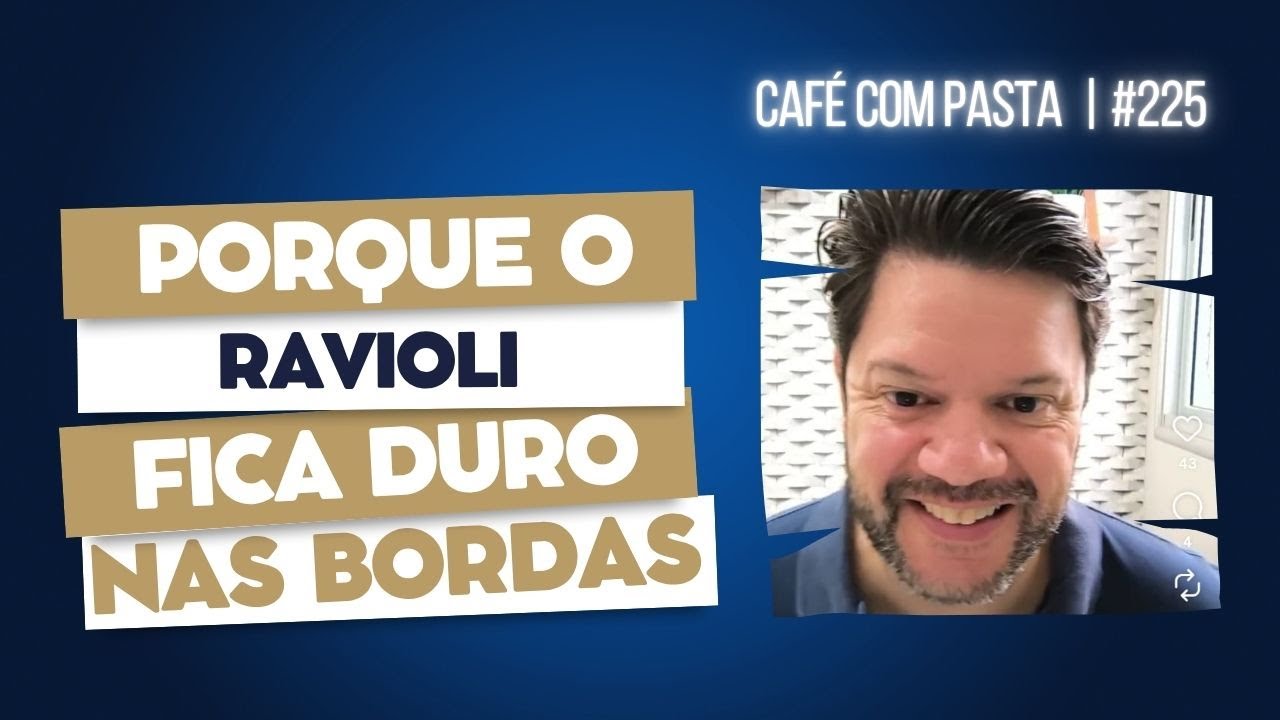 NHOQUE PARA CONGELAR | ARMAZENAMENTO DO SOFIOLI | MASSA RECHADA DURA || Café com Pasta #225 | AG