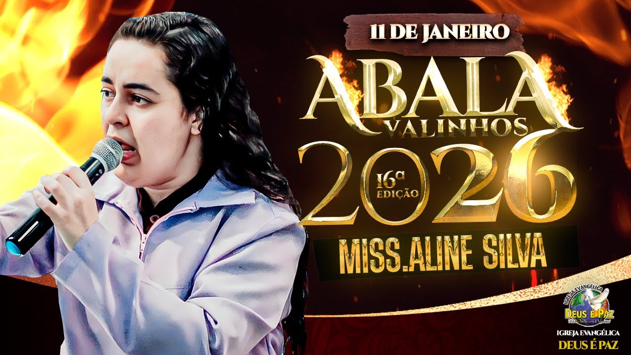 MISSIONÁRIA ALINE SILVA | ABALA VALINHOS 2026 | IGREJA DEUS É PAZ