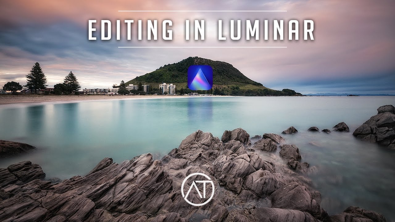 EASY STEPS TO EDITING A LANDSCAPE PHOTO WITH LUMINAR AI -  A full walkthrough of this seascape edit