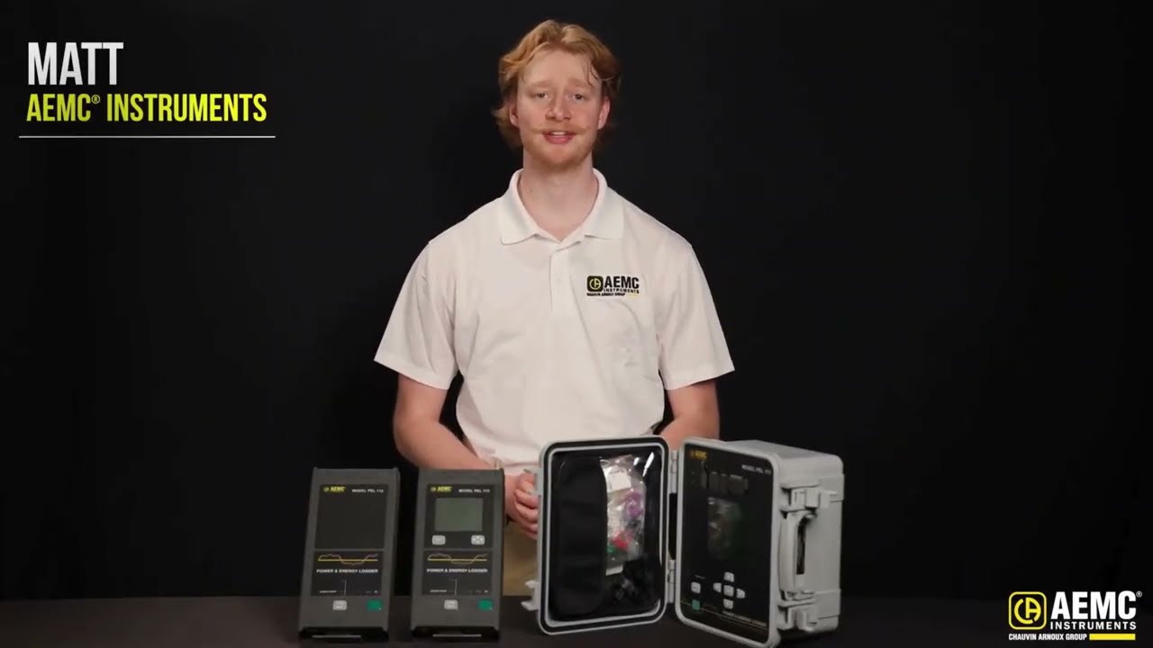 AEMC Instruments PEL 110 Series Power & Energy Loggers #EnergyAudit #PowerLogger #EnergyManagement