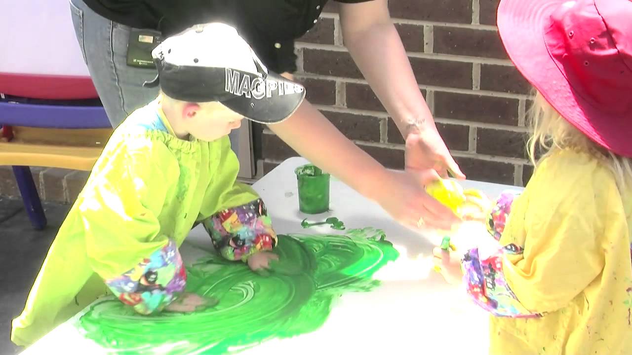 Connecting with Practice NQS PLP - Finger painting