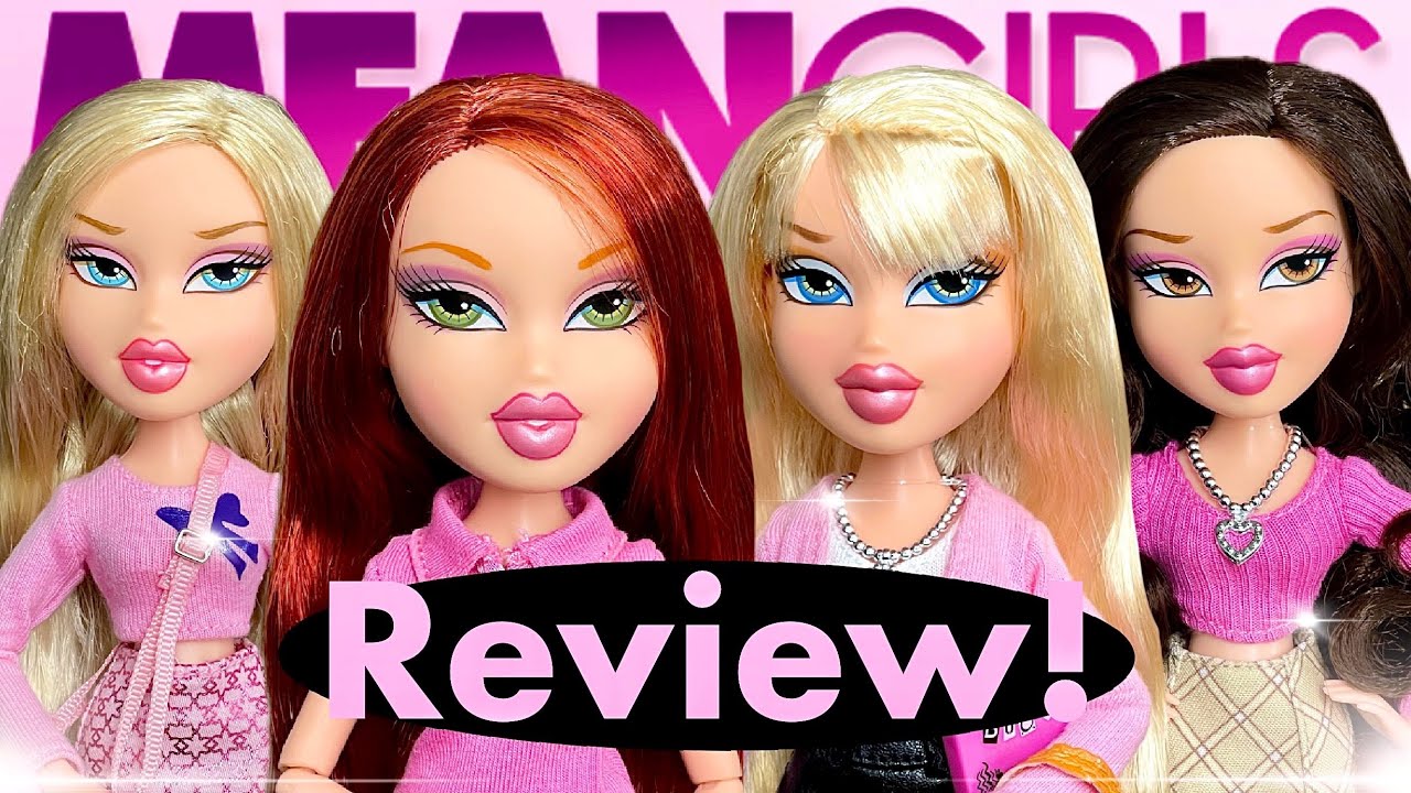 Обзор распаковки коллекционных кукол BRATZ x MEAN GIRLS Кэди, Регина, Гретхен и Карен!!🎀🍵🔥