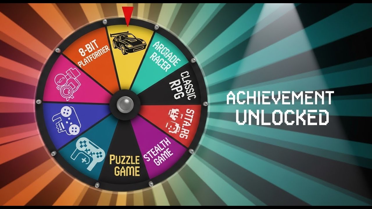 Retroachievements Wheel - My Games Selection - Part 1 (No Music)