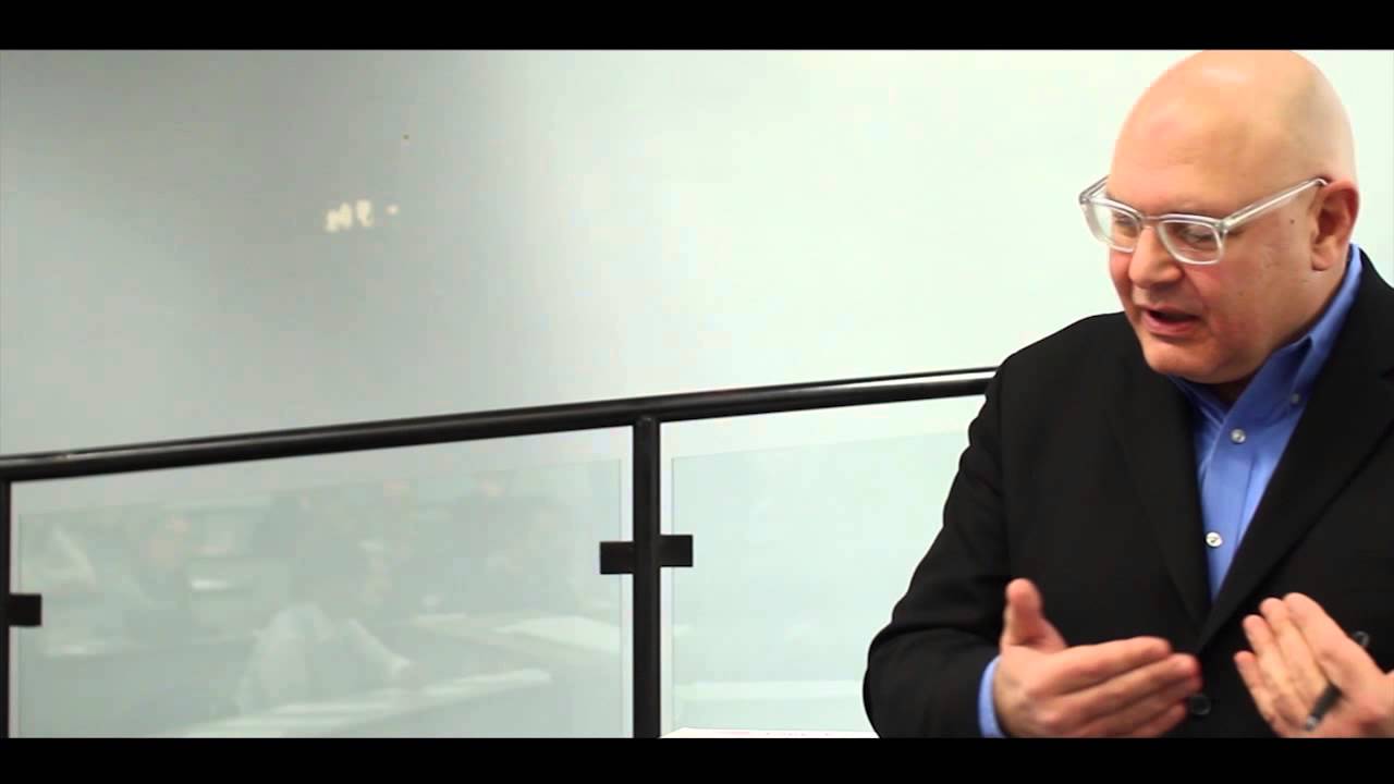 Dr. Lawrence Venuti takes questions at Glendon