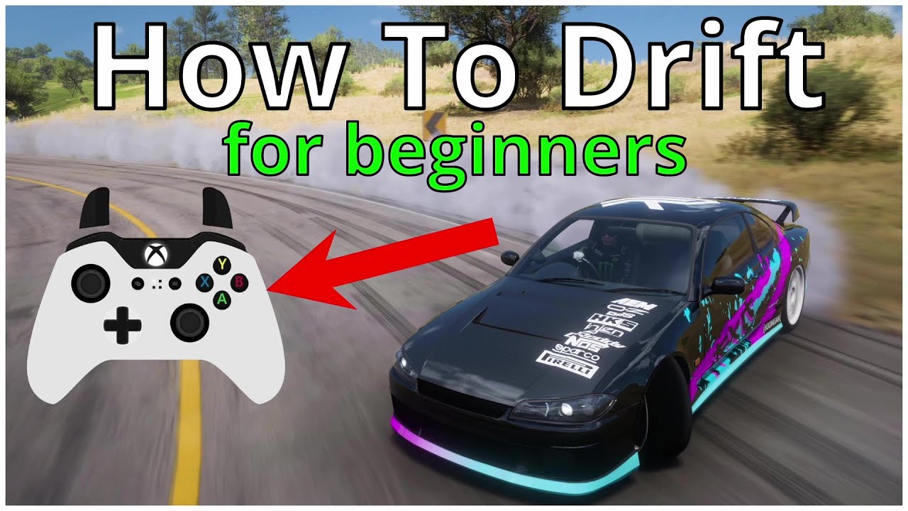 Forza Horizon 5 — КАК ДРИФТИТЬ *С НАКЛАДКОЙ НА КОНТРОЛЛЕР* ДЛЯ НАЧИНАЮЩИХ! Подробное руководство ...