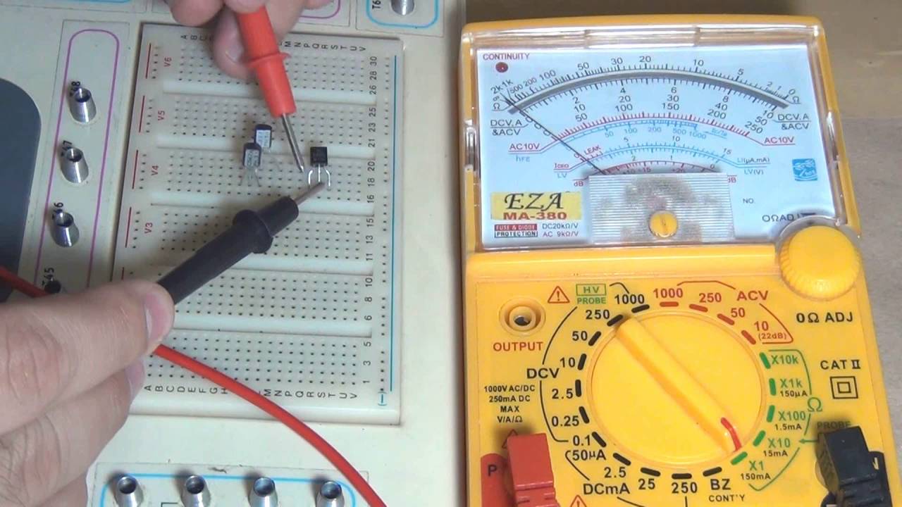 067 Como testar o transistor Darlington