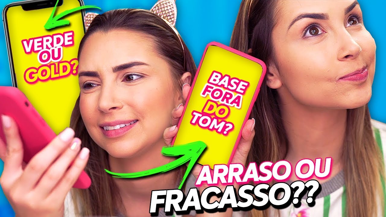 A SIRI ESCOLHEU TODA MINHA MAQUIAGEM #2 - MAKES NOVAS