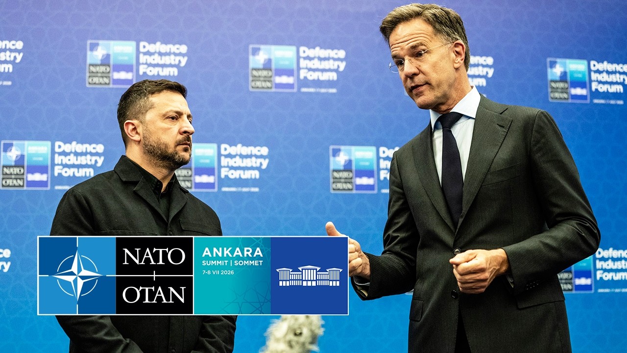 NATO Secretary General with the President of Ukraine 🇺🇦 Volodymyr Zelenskyy, 07 JUL 2026