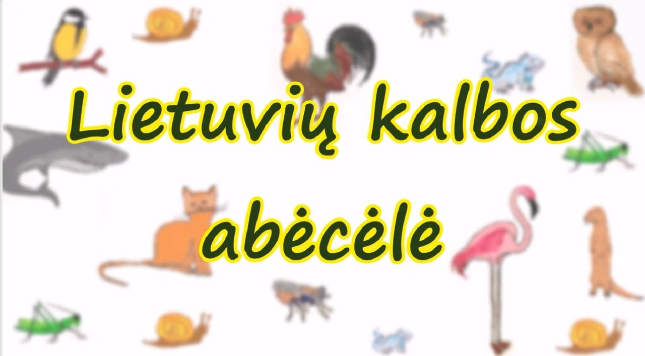abėcėlė. Lietuvių kalbos abėcėlė vaikams