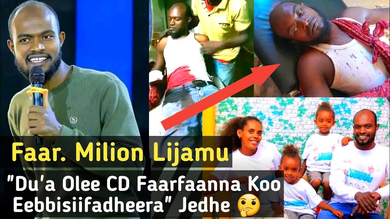 Faar. Milion Lijamu: Du'a Olee Album CD Faarfaanna koo Eebbisiifadheera Jedhe Jiraachisa Koo