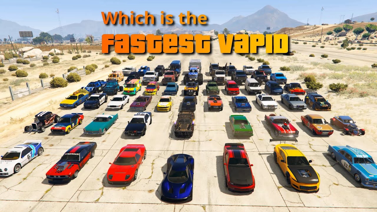 GTA V Which is the fastest Vapid | Ford of GTA