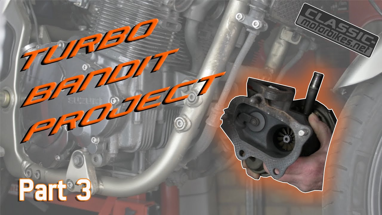 Motorcycle merge collector | Suzuki Bandit 1200 turbo project part 3