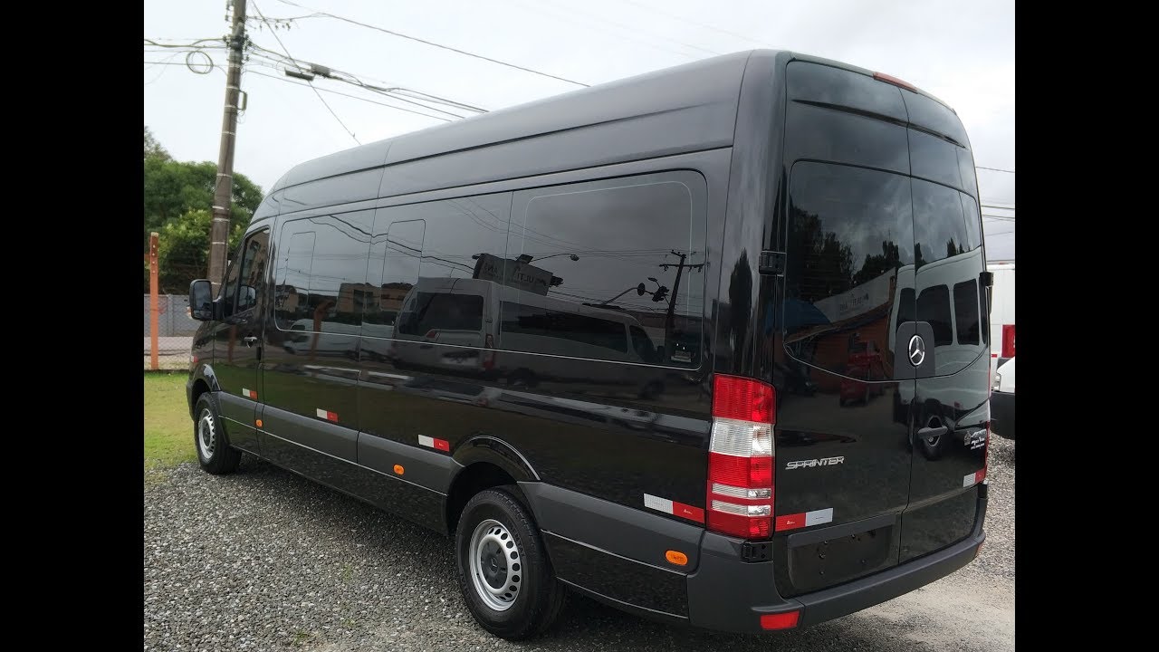 Mercedes Sprinter CDI415 2018 PRETA - VANS ZERO KM, USADAS E SEMINOVAS – MULTIVANS