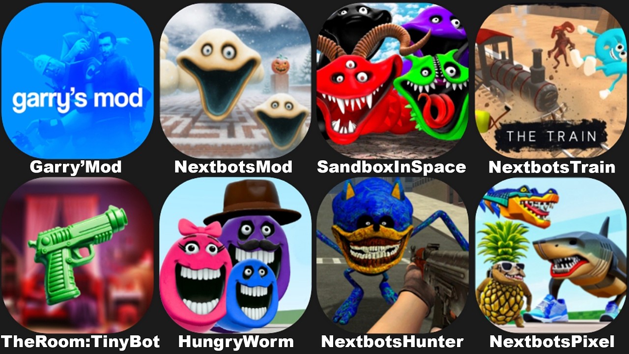 Hungry Worm in NextBots in Playground Mod 10.4.5,Sandbox in Space,Train Nextbot,Garrys Mod Mobile