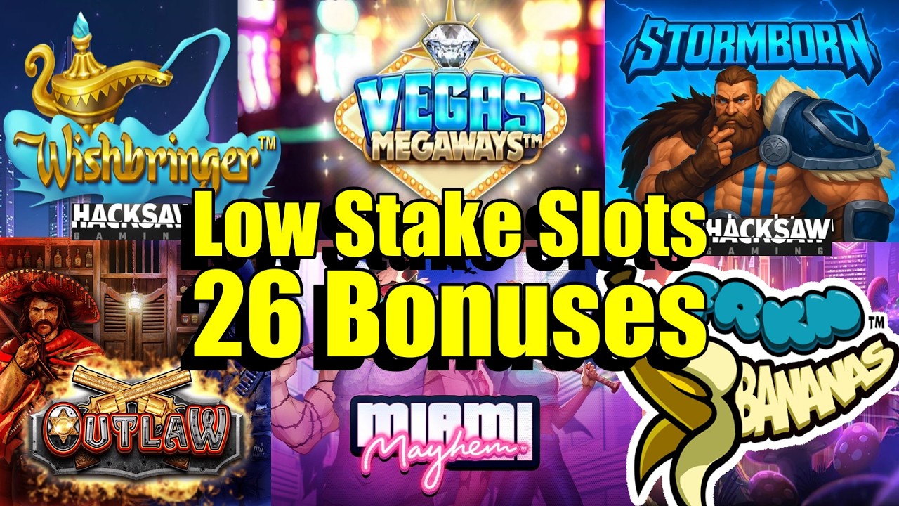 Wednesday Slotting, 26 Bonuses, Oulaw, Vegas Mehaways, Miami Mayhem & So Much More