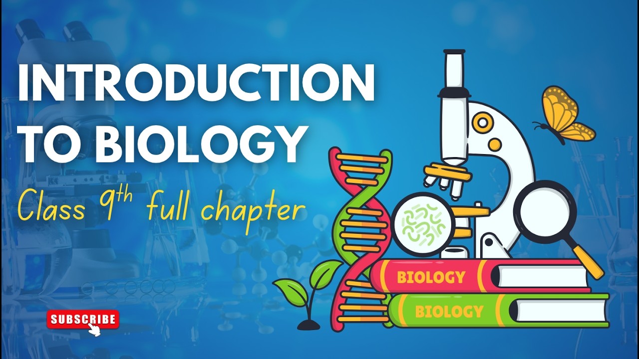 Введение в биологию, 9 класс. Глава 1. Разделы, научный метод и подробное объяснение.