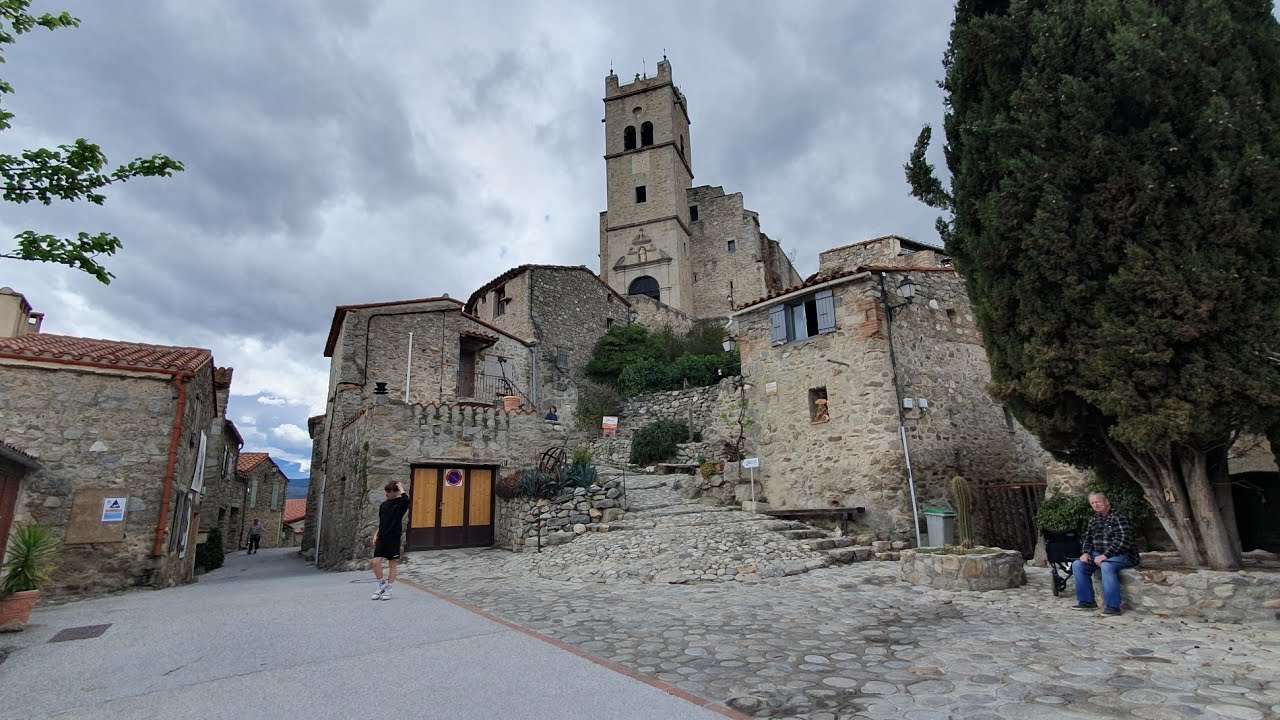 EUS, un des plus beaux villages de France, dans les Pyrénées Orientale.