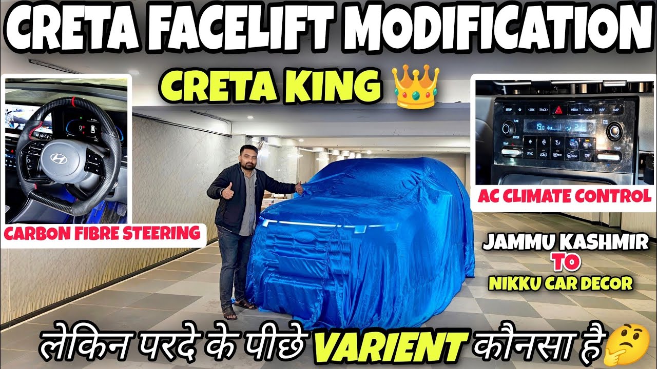 CRETA FACELIFT 2025 MODIFIED BASE TO TOP✅ 30% DISCOUNT ON GENUINE PARTS✅