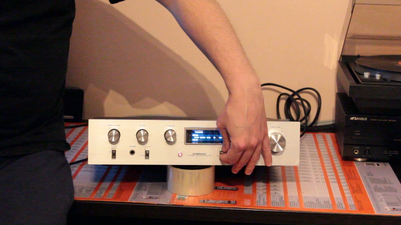 TEST PIONEER SA 510 AUDIO GOLDEN AGE