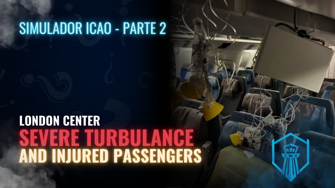 Turbulência severa causa danos à passageiros | Respondendo às Perguntas da Prova ICAO