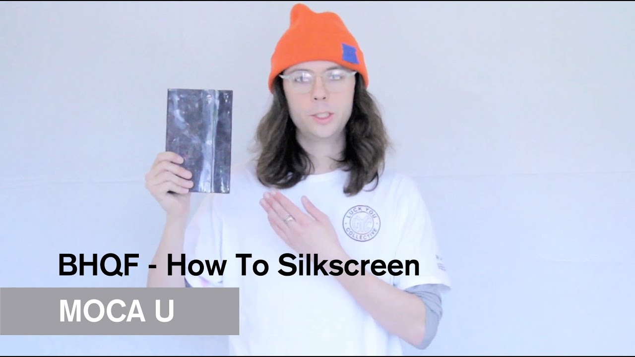 Bruce High Quality Foundation - How to Silkscreen In Your Bathroom - BHQFU - MOCAtv