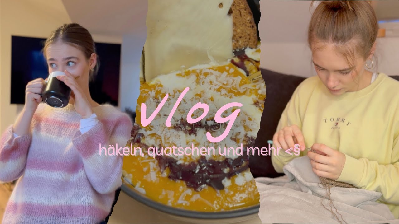 schaffe ich es rechtzeitig? | chrochet with me - vlog