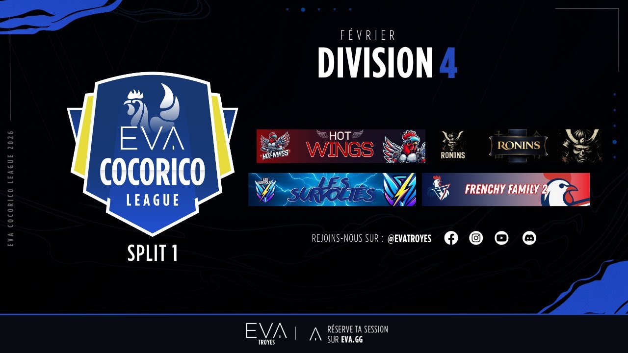 Cocorico League FEVRIER (Division 4)
