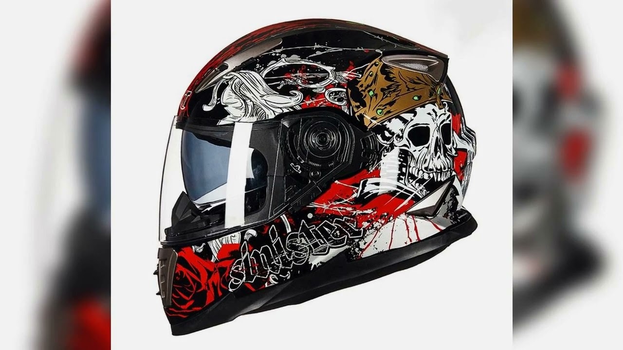 A must-have product! Full Face Motorcycle Helmet Men Women DOT Winter Safety Anti-Fog Waterproof D