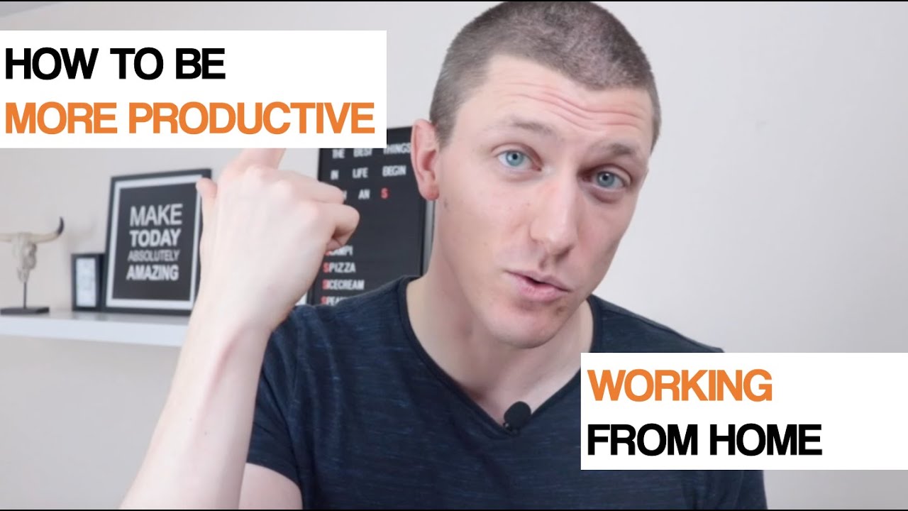 3 tips on making WORKING from home (remote) more productive