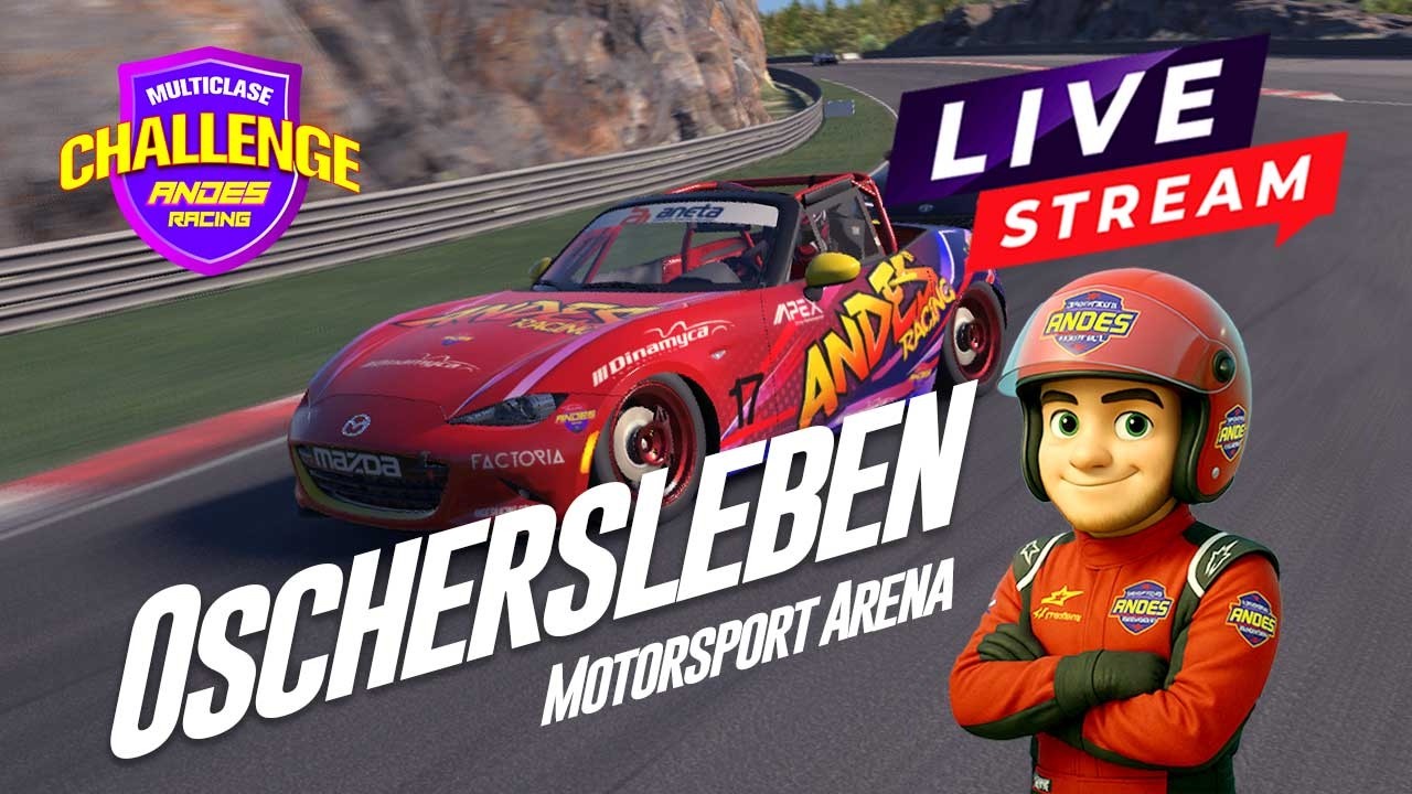 🟣 MULTICLASE CHALLENGE - VIVO: 🏁  CARRERA 3 I Motorsport Arena Oschersleben
