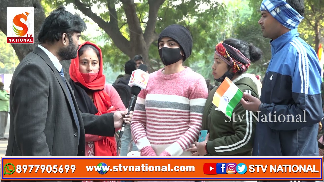Stv National ||Delhi||SSC GD 2018 || Stv National ||JANTARMANTAR DHARNA ||SURAKSH || protest ||