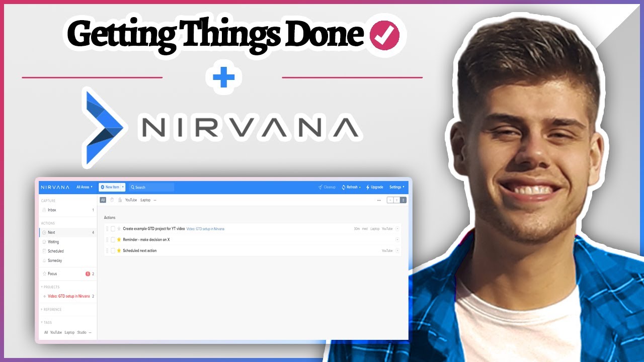How to use NIRVANA for Getting Things Done (GTD)