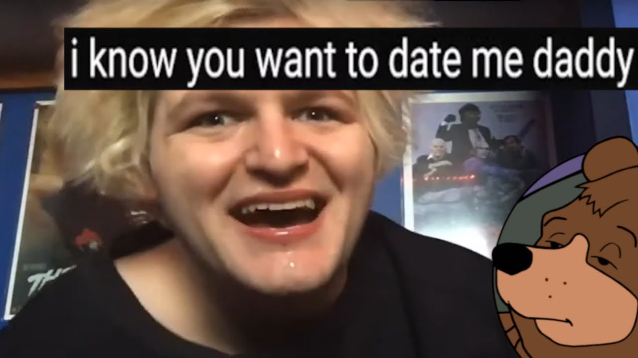 Femboy in Tutu Stalks Youtuber, Drools a Lot (Live Clip)