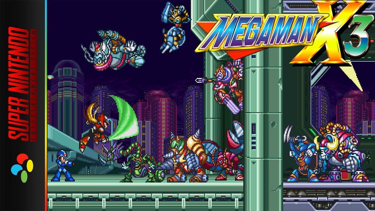Megaman X3: Desafio só na Buster (Snes) - Gameplay de (LipeAran)