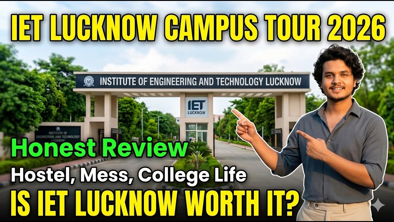 IET Lucknow Campus Tour 2025 🔥| IET College Placements, Fees, Admission, Hostel | IET Lucknow
